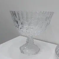 سرویس کریستال سنگین و درخشان میوه/شیرینی/شکلاتو..|ظروف سرو و پذیرایی|محمدیه-قزوین, |دیوار