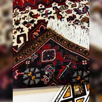 جفت ۶ متری دست بافت اصل هریس تبریز قرمز رنگ|فرش|تهران, یوسف‌آباد|دیوار
