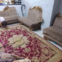 مبل ۹ نفره با جلو مبلی|مبلمان خانگی و میز عسلی|ورامین, خیر آباد|دیوار