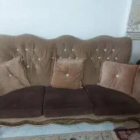 یک دست مبلمان کلاسیک چوب راش ۷ نفره