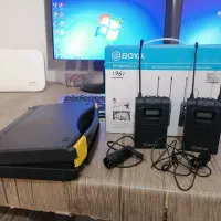 میکروفن بیسیم بویا مدل by-mw8-pro k1