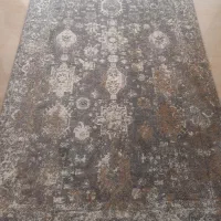 فرش ساوین درجه یک ۴ متری و قالیچه ست نو|فرش|کیش, |دیوار