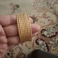 نه عدد النگوی مفتولی سایز 2