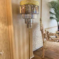 یه جفت آباژور لوستری ایستاده|چراغ خواب و آباژور|تهران, تهرانپارس غربی|دیوار