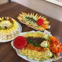 فینگرفودسینی مزه میز آرایی ومیوه آرایی دسر پک دفاع|خوردنی و آشامیدنی|تبریز, |دیوار