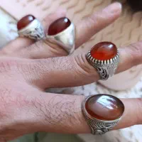 تسبیح  و انگشتر گرمی