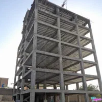 اجرای اسکلت بتنی با مصالح تهاتر باآپارتمان