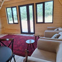 کلبه سویسی دوخوابه با استخر سرپوشیده|اجارهٔ کوتاهمدت ویلا و باغ|فومن, |دیوار