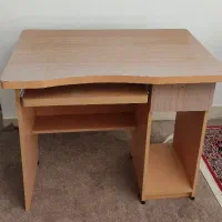 میز تحریر MDF سالم با کشو و جای کیس