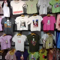 تعداد 2500تکه تیشرت و پیراهن بچه همه یکجادانه  150