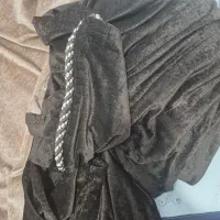 پرده حریر وکنارهای مخمل وآستری|پرده، رانر، رومیزی|شاهین‌شهر, ۹ دی|دیوار