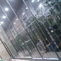 شیشه بالکنی تاشو،ریلی،اسلایدینگ، نرده شیشه