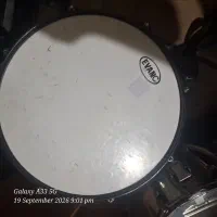 دو عدد دوقول سطلی PREMIER و Evans و سایدرام yamaha