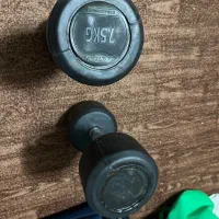 دمبل گرد ۷.۵ کیلو نو مفت زدم واقعا