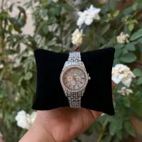 ساعت فول نگین