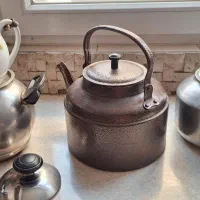 3عددکتری و قوری استیل