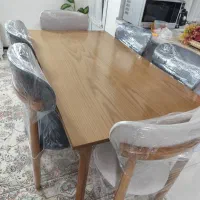 میز غذا خوری ۶ نفره|میز و صندلی غذاخوری|بروجرد, |دیوار