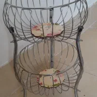 استندنگهدارنده قابلمه.وظرف پیازجنس خوب.معاوضه دارم|آب‌چکان و نظم‌دهنده ظروف|فاضل آباد, |دیوار