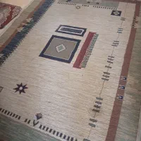 فرش ۶ متری طرح گلیم سالم و در  حد نو