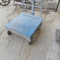 چرخ سر کیسه دوز مدل کنتکس و ترازو 500کیلو چرخ دار|چرخ خیاطی و ریسندگی|کاشمر, |دیوار