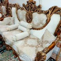 مبل اشرافی سلطنتی مصری تمام چوب نونو(درحداک)