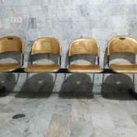 فروش صندلی انتظار 4 تایی باستون اهنی