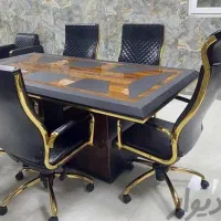 اداری لمسه میز مدیریت شیک صندلی مشاور کنفرانس مبل