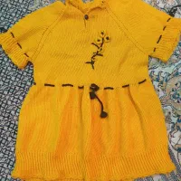 پیراهن دست بافت کاموا خارجی ترکیهای