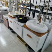 روشویی کابینتی و آینه‌باکس حاجی ابوطالبی رودهنd۵|لوازم سرویس بهداشتی|بومهن, |دیوار