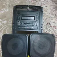 پنل وسط داشبورد پارس با رادیو و ۲ عدد باند نو نو