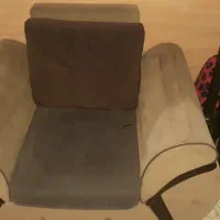 مبل راحتی چوبی روکش پارچه|مبلمان خانگی و میز عسلی|گرگان, |دیوار