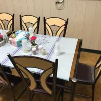 میز ناهار خوری ۴نفره|میز و صندلی غذاخوری|اردکان, |دیوار