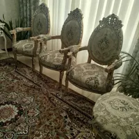 مبل کلاسیک وسلطنتی|مبلمان خانگی و میز عسلی|پرند, |دیوار
