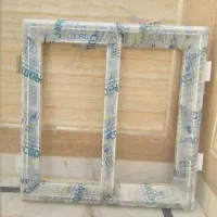 پنجره آلومینیوم سفید ریای کوپال