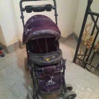 کالسکه کودک و ماشین چهار چرخ