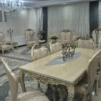 مبل 9نفره ناهارخوری 6نفره در حد نو