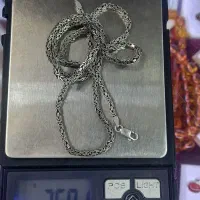 دستبند گردنبند کرال نقره