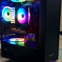 کیس گیمینگ Gen4، گرافیک 6600XT 8GB، فول بازی جدید