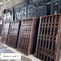 درب اکاردیونی/ حفاظ اکاردئونی/ حفاظ پنجره /اهنگری