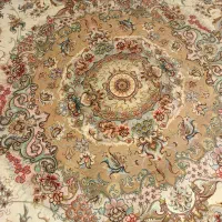 فرش دایره دستبافت ۳×۳|فرش|تهران, مدائن|دیوار