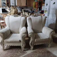 مبل راحتی ۹نفره ۱۰میلیون ومبل استیل۷نفره۸میلیون|مبلمان خانگی و میز عسلی|کرج, گلشهر|دیوار