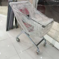 چرخ خرید فروشگاهی ترولی چرخ پلی کربنات