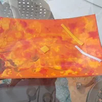 سرویس سیب و گلابی ظرف میوه و شکلات خوری