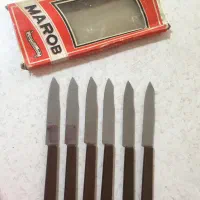 چاقو میوه خوری دسته قهوه ای(کاملا نو استفاده نشده)