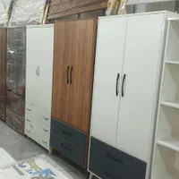 کتابخانه ایستاده ملامینه پویا با ضمانت عرض ۵۰|جاکفشی، کمد، دراور|الوند, |دیوار