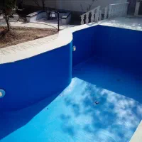 استخر کاشیکاری بنایی سیمانکاری