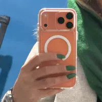 ایفون ۱۷ پرومکس نارنجی لازرورقی