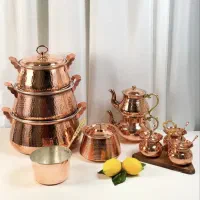 ظروف مسی|صنایع دستی و سایر لوازم تزئینی|زنجان, |دیوار