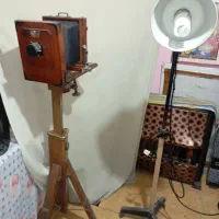 دوربین عکاسی فانوسی آنتیک قدیمی قدمت دار