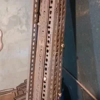 فروش قفسه فلزی با پایه و پیچ و مهره|کتابخانه، شلف، قفسه‌های دیواری|نوشهر, |دیوار